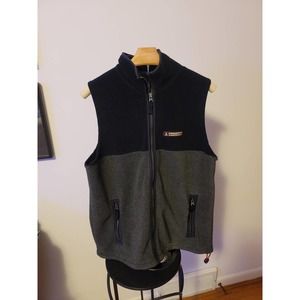 Vintage Abercrombie Fleece Vest Men XL